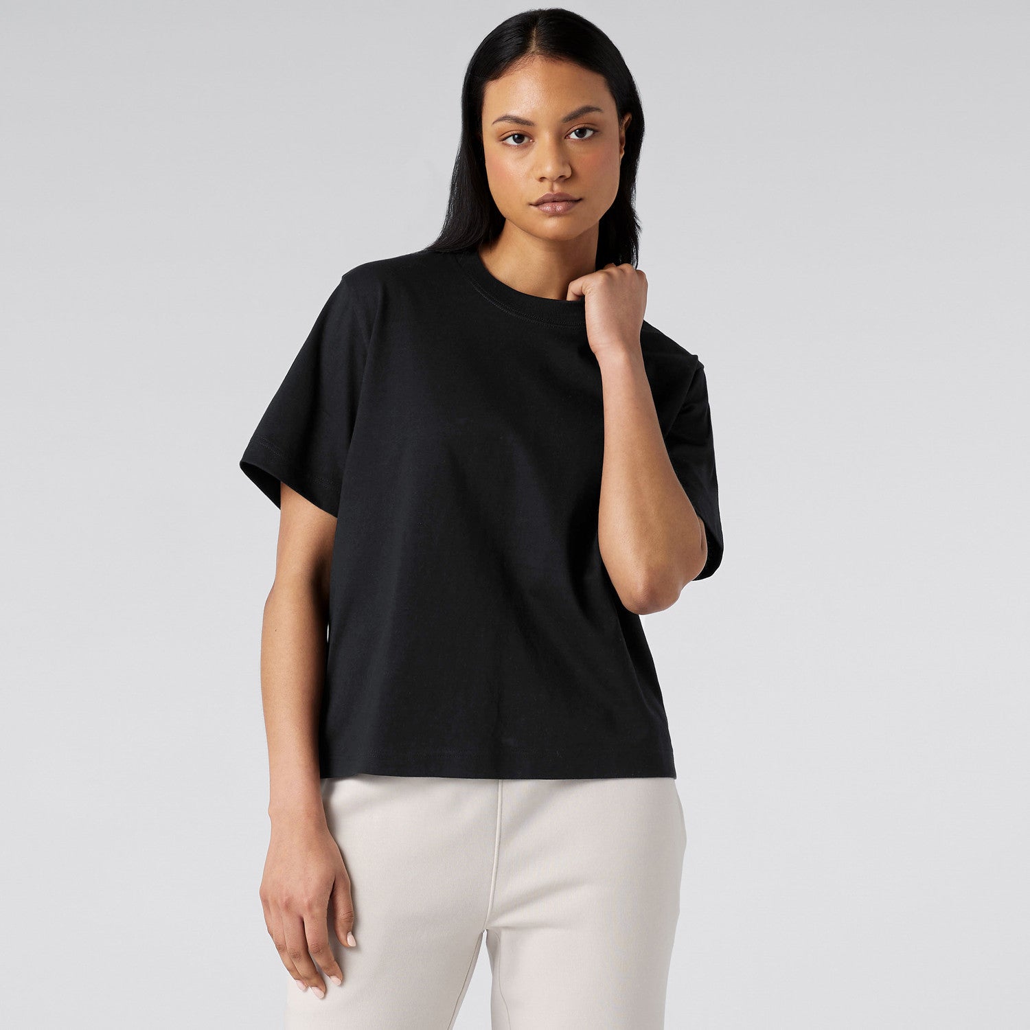 Women's Lightweight Black Tee